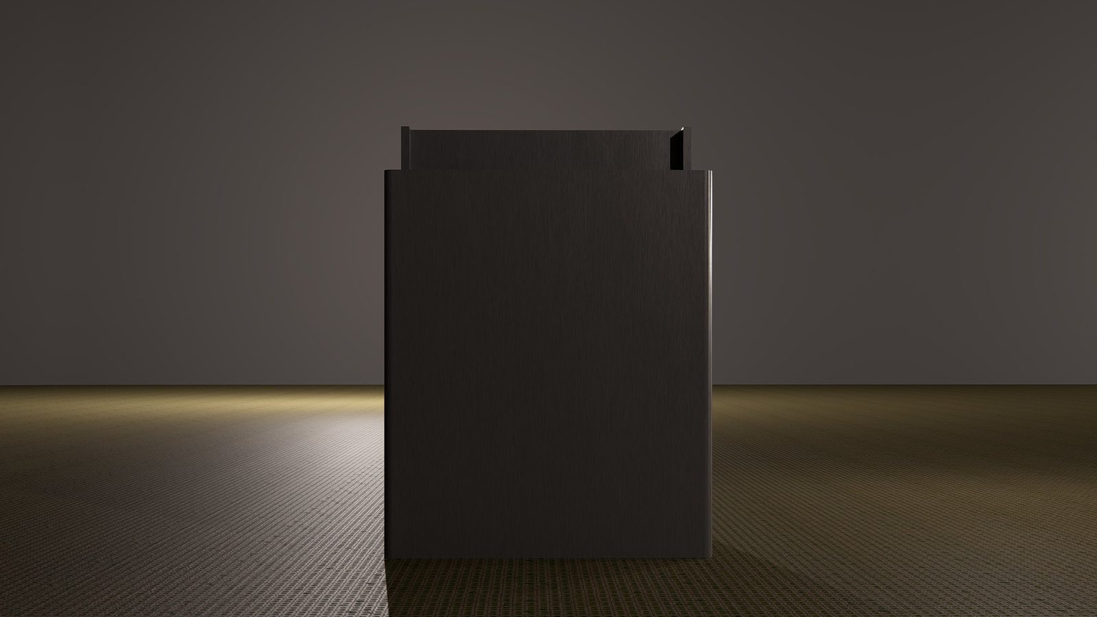 Rear panel of the Laqta booth
